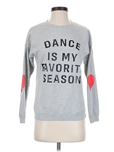 Pre-owned Unbranded Sweatshirt In Silver