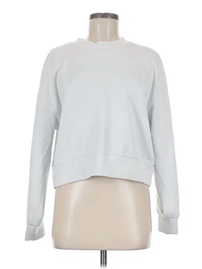 Pre-owned Unbranded Sweatshirt In Silver