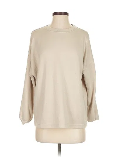 Pre-owned Unbranded Sweatshirt In Tan