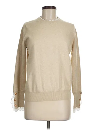 Pre-owned Unbranded Sweatshirt In Tan