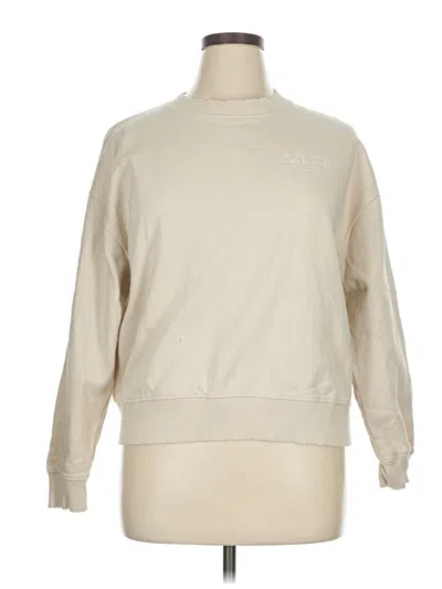Pre-owned Unbranded Sweatshirt In Tan
