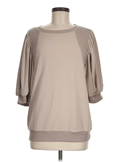 Pre-owned Unbranded Sweatshirt In Tan