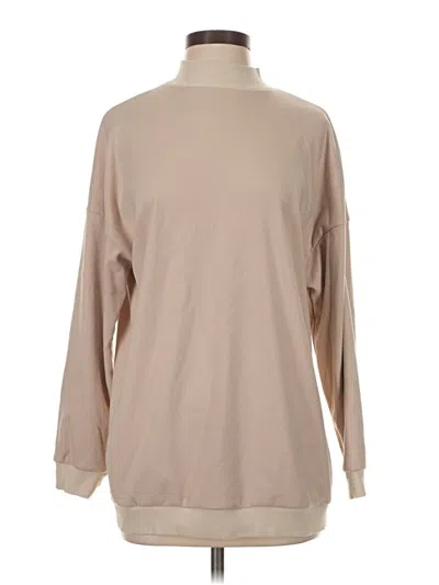 Pre-owned Unbranded Sweatshirt In Tan
