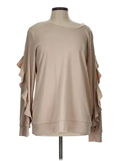 Pre-owned Unbranded Sweatshirt In Tan