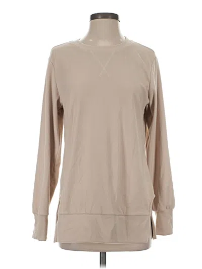 Pre-owned Unbranded Sweatshirt In Tan