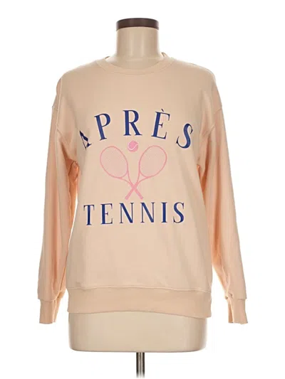 Pre-owned Unbranded Sweatshirt In Tan