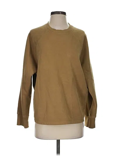 Pre-owned Unbranded Sweatshirt In Tan