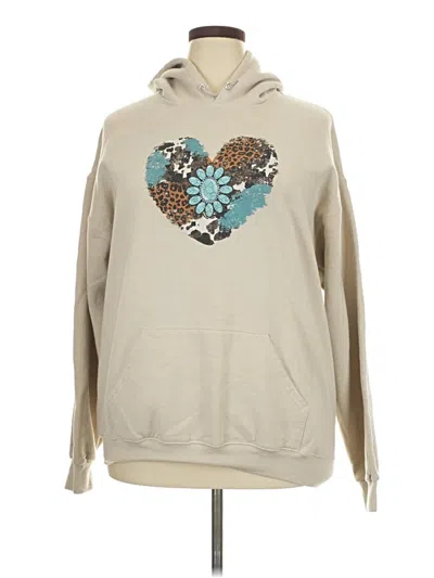 Pre-owned Unbranded Sweatshirt In Tan