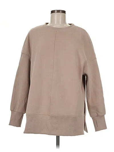 Pre-owned Unbranded Sweatshirt In Tan