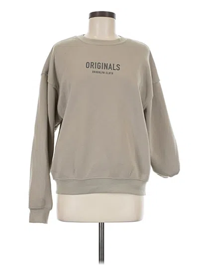 Pre-owned Unbranded Sweatshirt In Tan