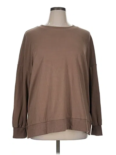 Pre-owned Unbranded Sweatshirt In Tan