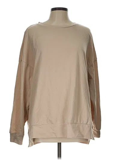Pre-owned Unbranded Sweatshirt In Tan