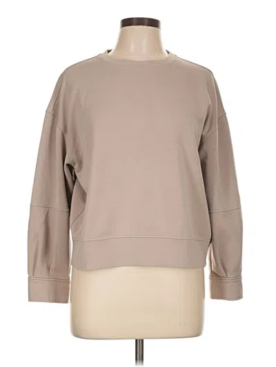 Pre-owned Unbranded Sweatshirt In Tan