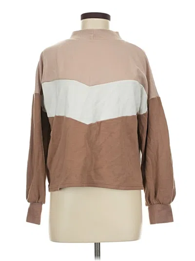 Pre-owned Unbranded Sweatshirt In Tan