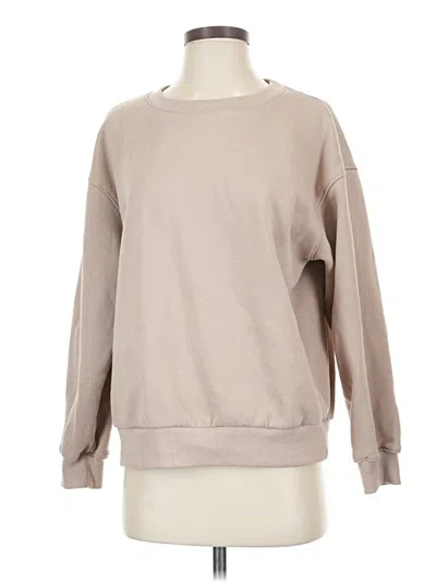 Pre-owned Unbranded Sweatshirt In Tan