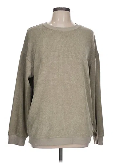 Pre-owned Unbranded Sweatshirt In Tan