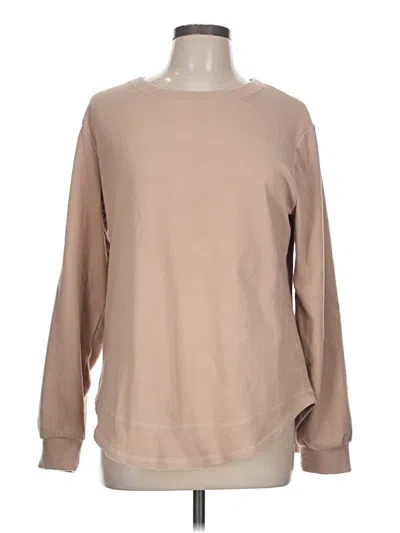 Pre-owned Unbranded Sweatshirt In Tan