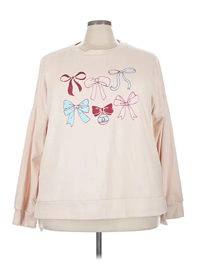 Pre-owned Unbranded Sweatshirt In Tan