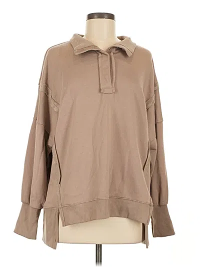 Pre-owned Unbranded Sweatshirt In Tan