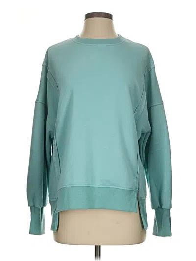 Pre-owned Unbranded Sweatshirt In Teal