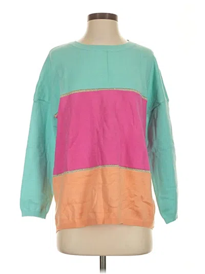 Pre-owned Unbranded Sweatshirt In Teal