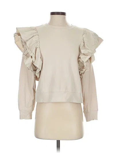 Pre-owned Unbranded Sweatshirt In White