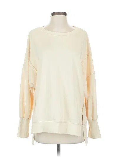 Pre-owned Unbranded Sweatshirt In White