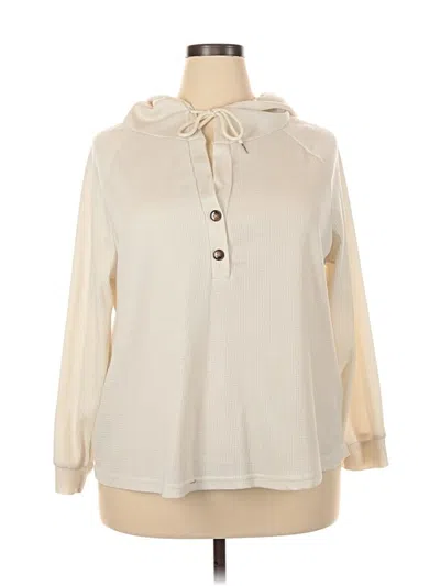 Pre-owned Unbranded Sweatshirt In White