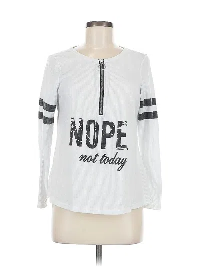 Pre-owned Unbranded Sweatshirt In White