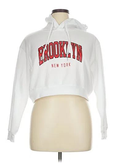Pre-owned Unbranded Sweatshirt In White