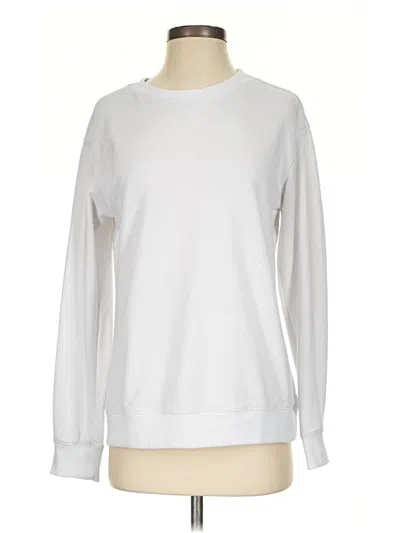 Pre-owned Unbranded Sweatshirt In White