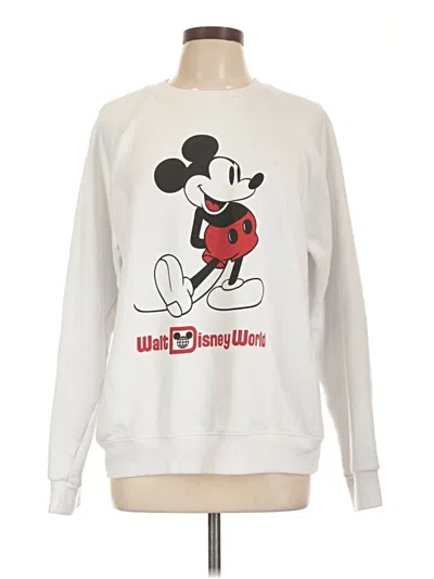 Pre-owned Unbranded Sweatshirt In White