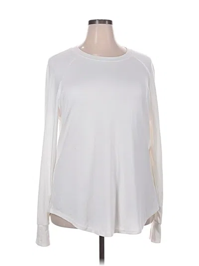 Pre-owned Unbranded Sweatshirt In White