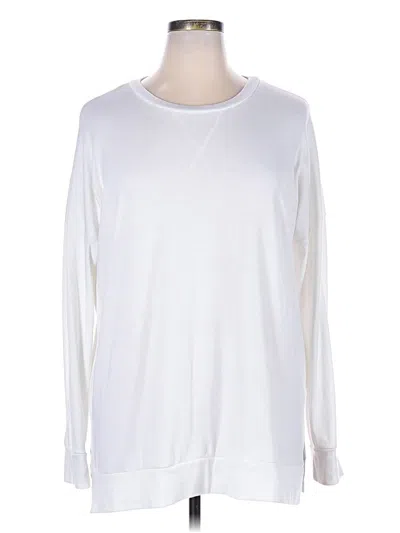 Pre-owned Unbranded Sweatshirt In White