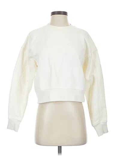Pre-owned Unbranded Sweatshirt In White