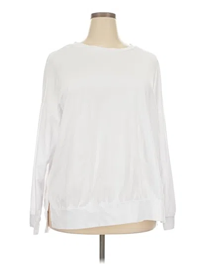 Pre-owned Unbranded Sweatshirt In White