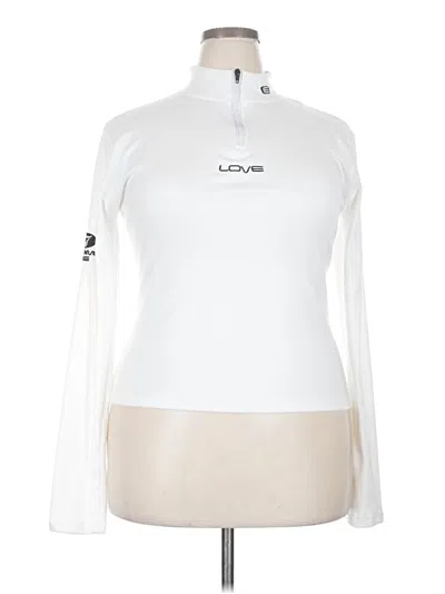 Pre-owned Unbranded Sweatshirt In White
