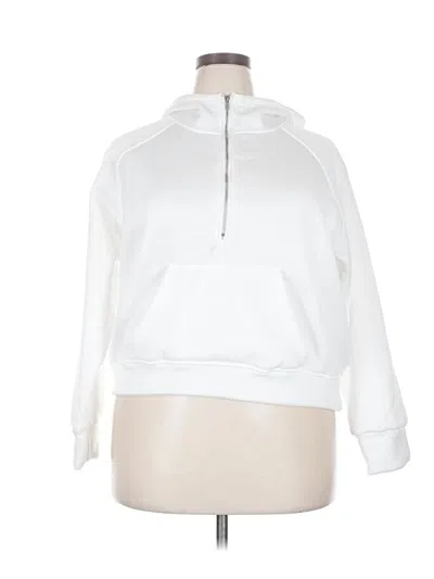 Pre-owned Unbranded Sweatshirt In White