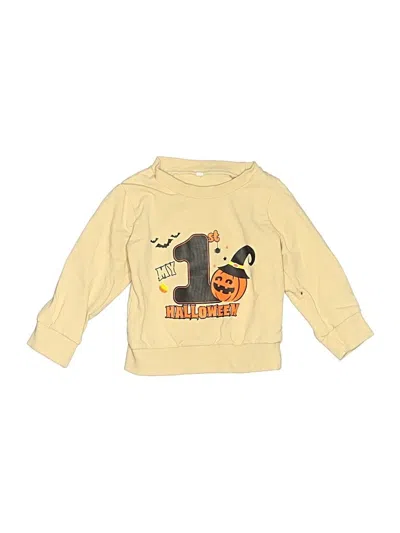 Pre-owned Unbranded Kids' Sweatshirt In Yellow