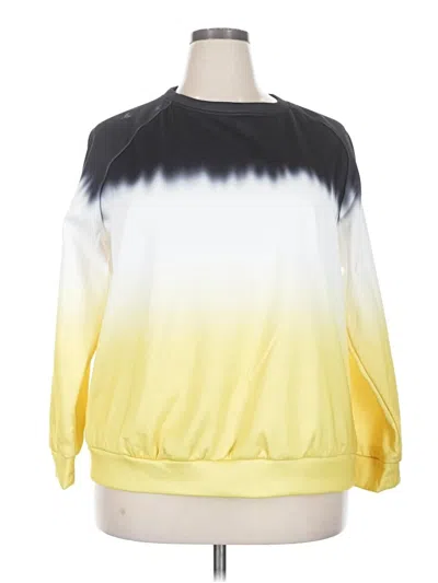 Pre-owned Unbranded Sweatshirt In Yellow
