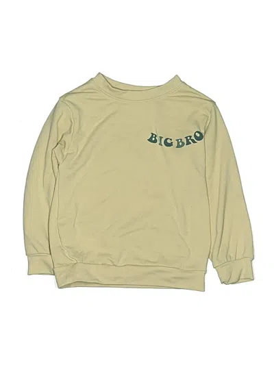 Pre-owned Unbranded Kids' Sweatshirt In Yellow