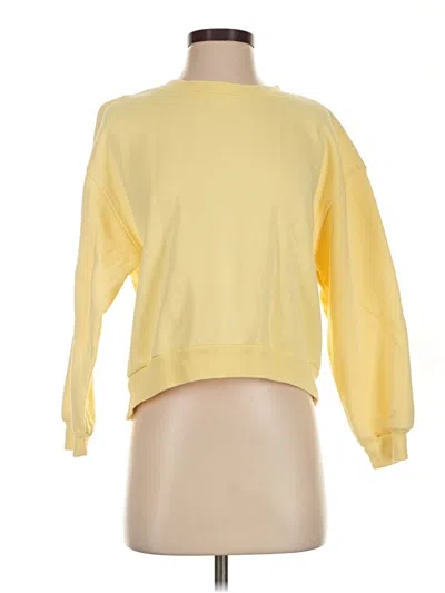 Pre-owned Unbranded Sweatshirt In Yellow