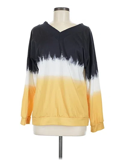 Pre-owned Unbranded Sweatshirt In Yellow