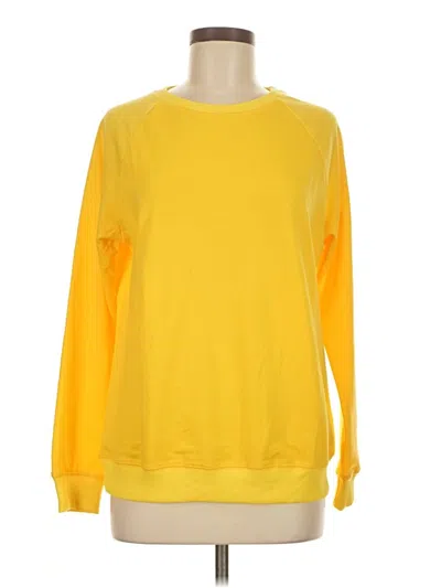 Pre-owned Unbranded Sweatshirt In Yellow