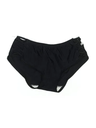 Pre-owned Unbranded Swimsuit Bottoms In Black