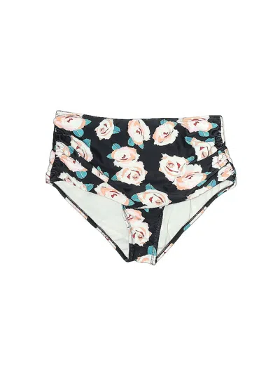 Pre-owned Unbranded Swimsuit Bottoms In Black