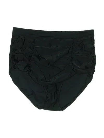Pre-owned Unbranded Swimsuit Bottoms In Black