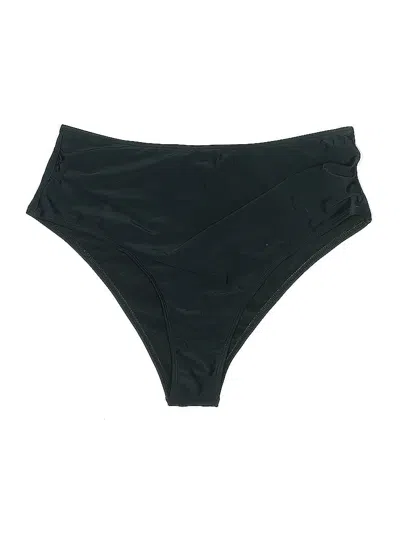 Pre-owned Unbranded Swimsuit Bottoms In Black