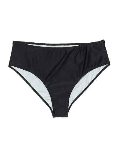 Pre-owned Unbranded Swimsuit Bottoms In Black