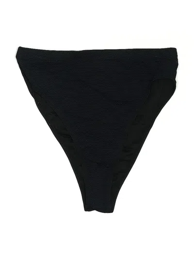 Pre-owned Unbranded Swimsuit Bottoms In Black